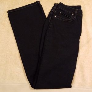 CAbi Black Bootcut Jeans in a Size 2